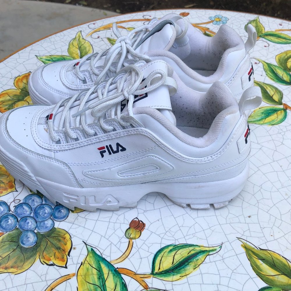 Fila Disruptor 2 White size 10 - Picture 4 of 7